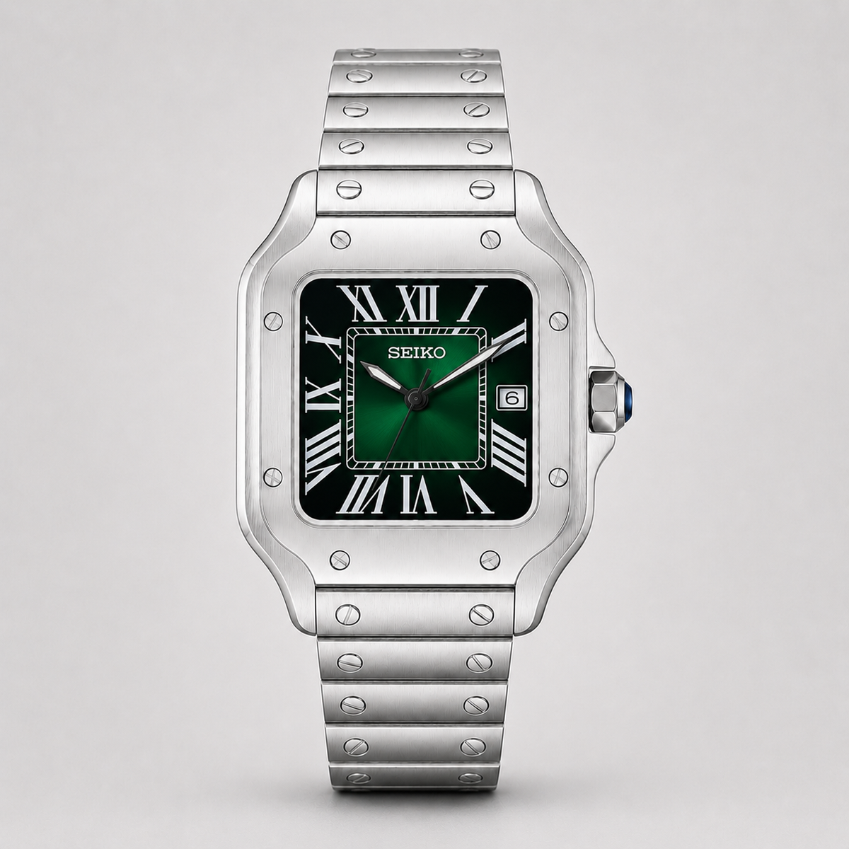 Seiko Mod Santos “Ice Forest Green”