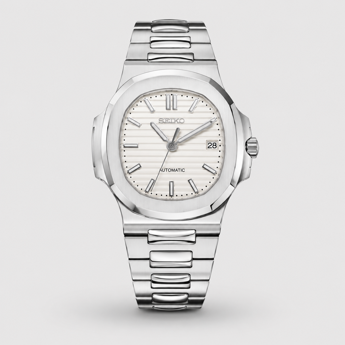 Seiko Mod Nautilus "Off White"