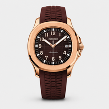Seiko Mod Aquanaut "Rose Gold Burgundy"