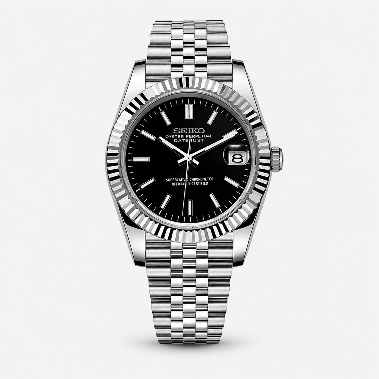 Seiko Mod Datejust "Black"