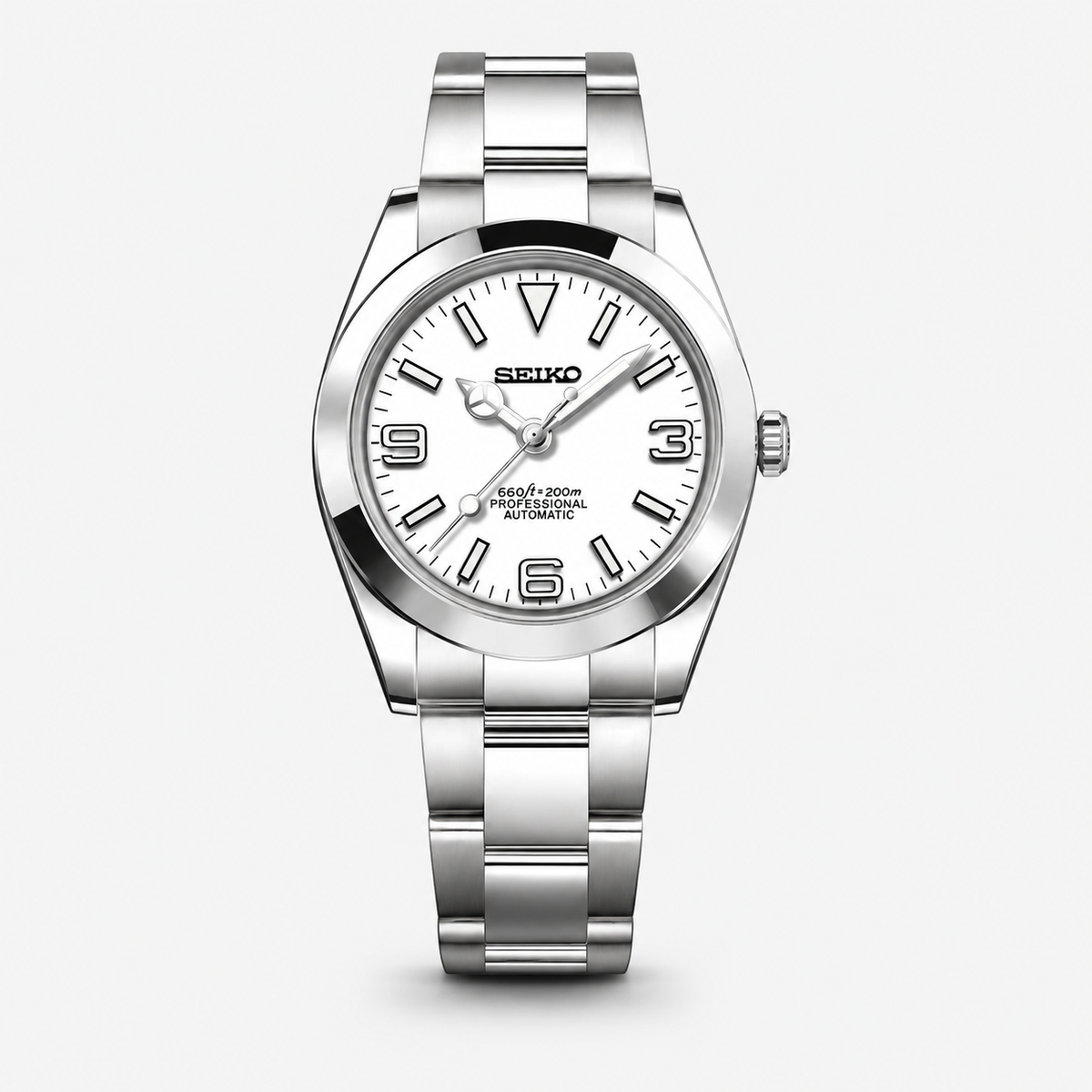 Seiko Mod Datejust "White"