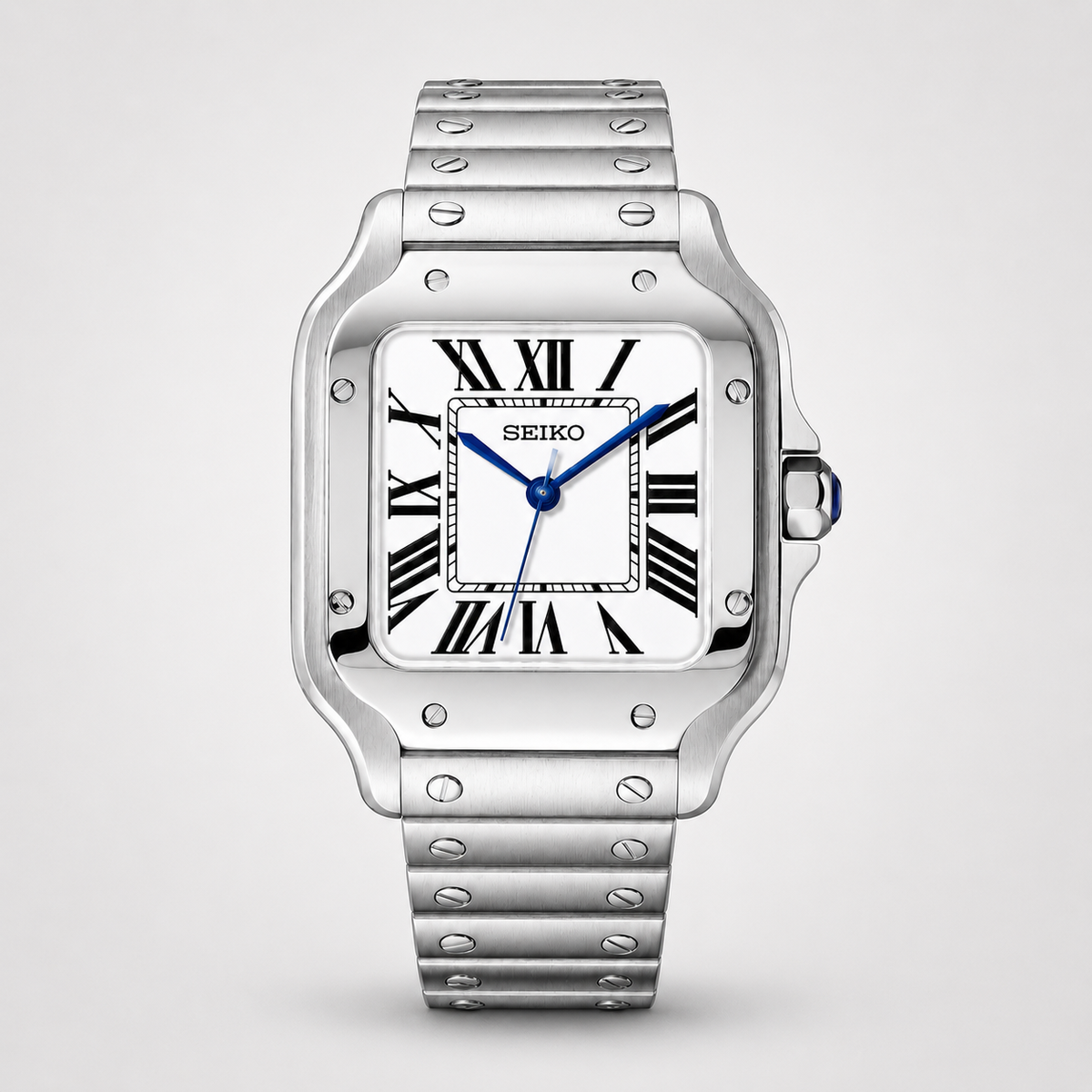 Seiko Mod Santos "Classic White"