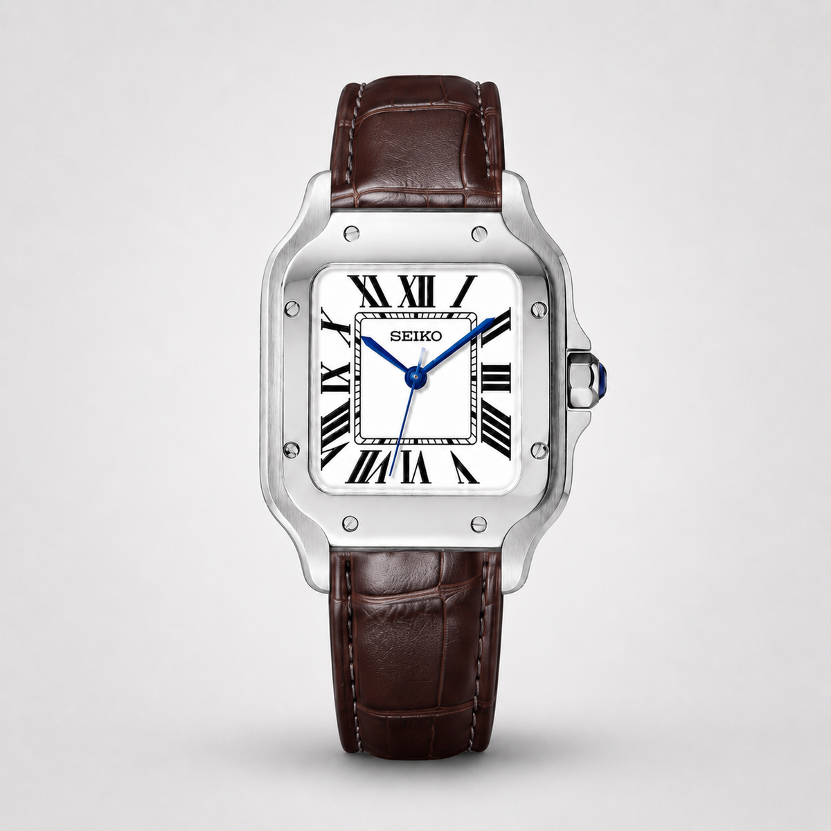 Seiko Mod Santos "Classic White"